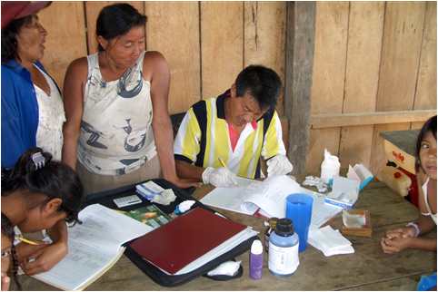Clinic in remote Venezuelan village of Awarouka