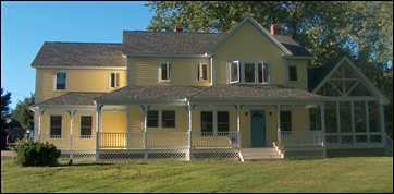 Medina's newly-remodeled home in Camden, Maine