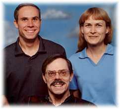 Fred, Diana & Daniel Adams of Placerville, California in 2006