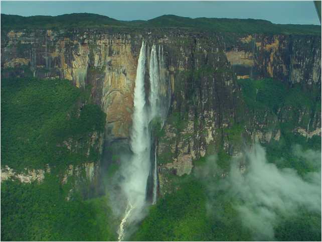 Angel Falls in Veneziela - highest in the world!