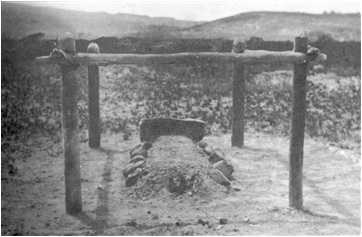 Grave of Pastor O.E. Davis near base of Mt. Roraima in Venezuela