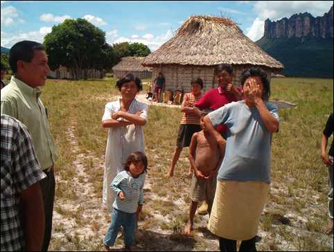 Natives in Venezuela