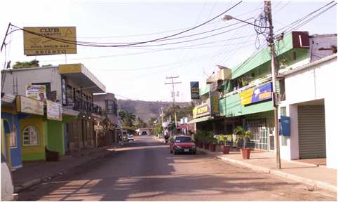 Downtown Santa Elena in Venezuela