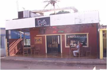 Iruk Internet Caf in Santa Elena, Venezuela