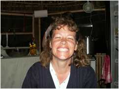 Becky Gates at AMA mission base in Venezuela