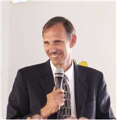 David Gates preaching in Maurak, Venezuela