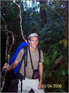 Bucklee Eller climbing Mt. Roraima