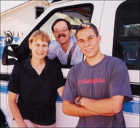 Diana, Fred & Daniel Adams 2003