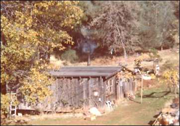 Adams family ranch house in Mosquito, California