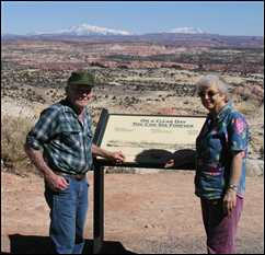 Celian & Betty Adams near Escalante, Utah