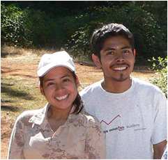 Becky & Victor Ramirez, our helpers from Mexico