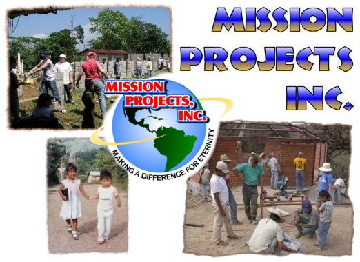 Mission Projects, Inc. web page banner