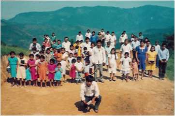 MPI layman with Adventist believers in Chiapas, Mexico