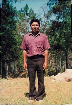 Dionisio Lpez of San Lorenzo, Chiapas, Mexico