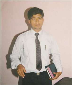 Mexican student with Bible at Colegio Linda Vista